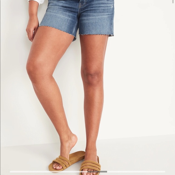 NWT Old Navy High Waist Cut Off Jean Shorts / Size 6 - Picture 6 of 6